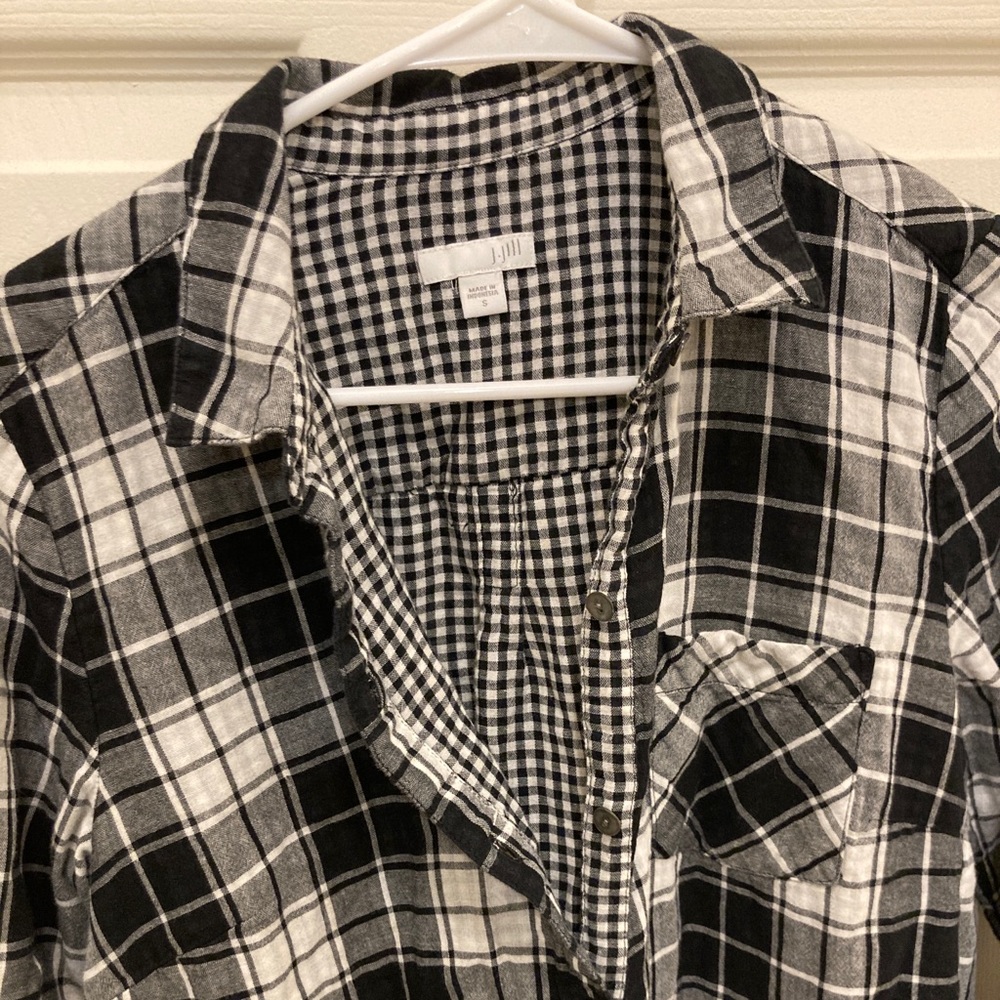 J. Jill Double Cloth Tunic Sz Sm Soft Long Sleeve